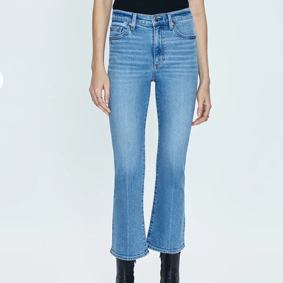 NEW Pistola Lennon High Rise Crop Bootcut Jeans - Picture 2 of 6